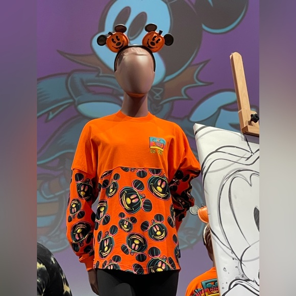 Disney Other - Disney 2023 Halloween Pumpkins Mickey  Spirit Jersey